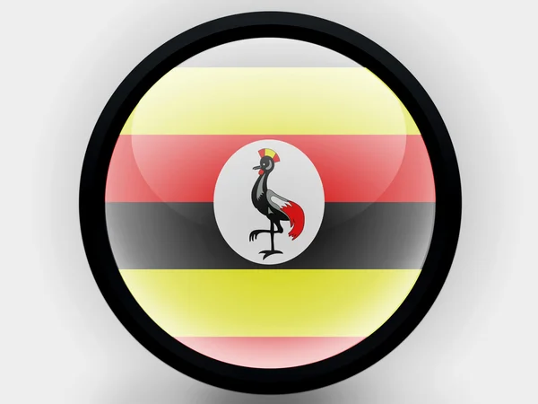 Σημαία της Ουγκάντας — Φωτογραφία Αρχείου