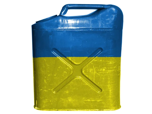 The Ukrainian flag — Stock Photo, Image