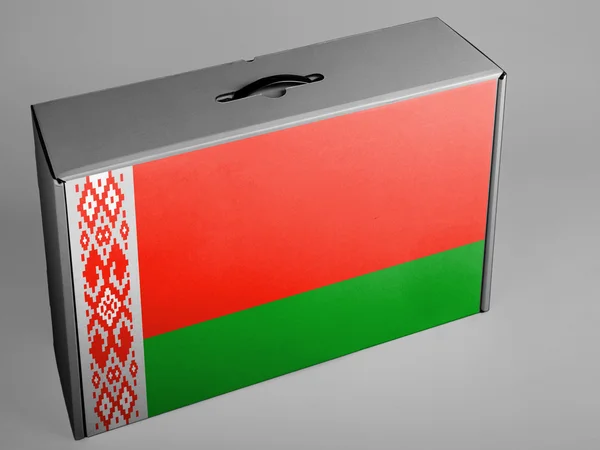 Η σημαία της Λευκορωσίας — Φωτογραφία Αρχείου