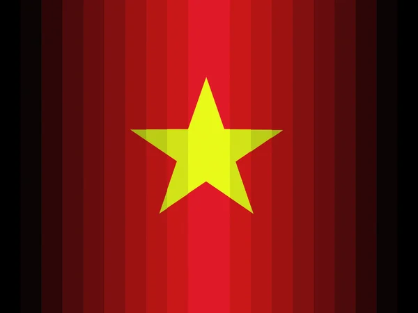 La bandera de Vietnam — Foto de Stock