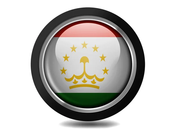 The Tajik flag — Stock Photo, Image