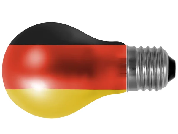 Немецкий флаг — стоковое фото