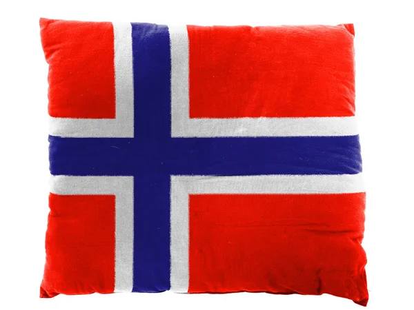 A bandeira norwegian — Fotografia de Stock