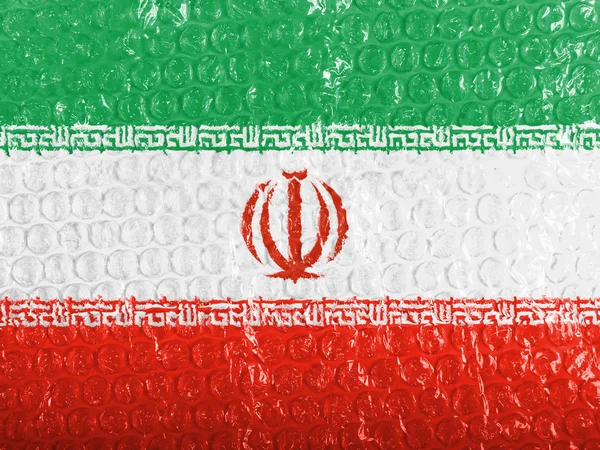 The Iranian flag — Stock Photo, Image