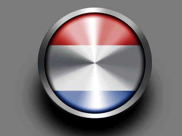 Bandeira dos Países Baixos — Fotografia de Stock