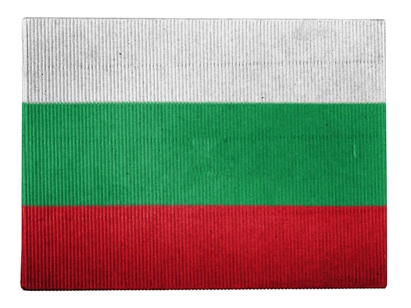 De Bulgaarse vlag — Stockfoto