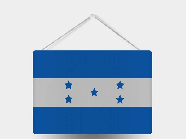 La bandera hondureña — Foto de Stock