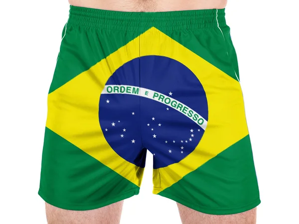 La bandiera brasiliana — Foto Stock