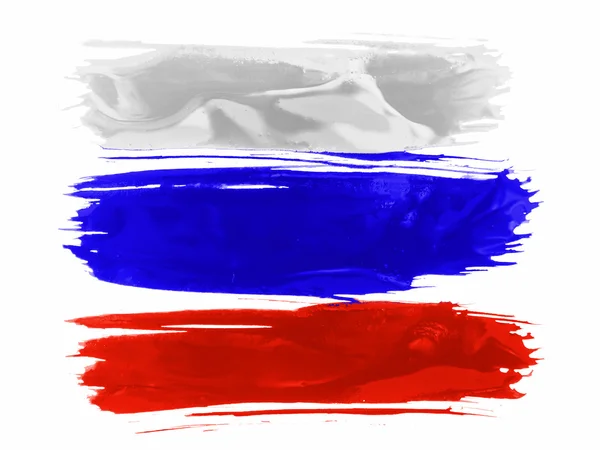 De Russische vlag — Stockfoto