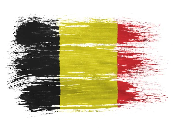 Бельгийский флаг — стоковое фото
