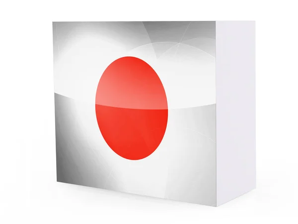 The Japan flag — Stock Photo, Image