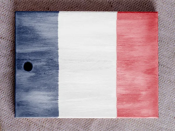 De Franse vlag — Stockfoto