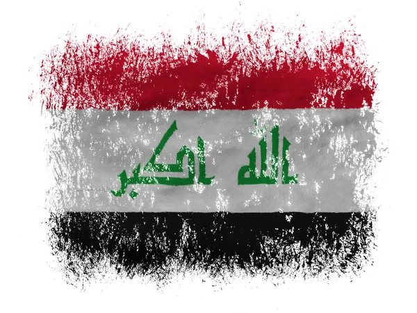 The Iraqi flag — Stock Photo, Image