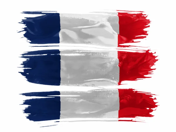 The French flag — Stock Photo, Image