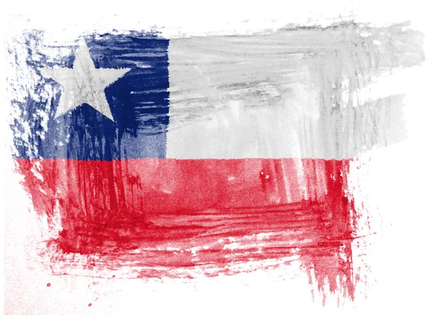 The Chile flag — Stock Photo, Image