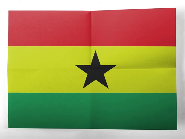 Ghanan lippu — kuvapankkivalokuva