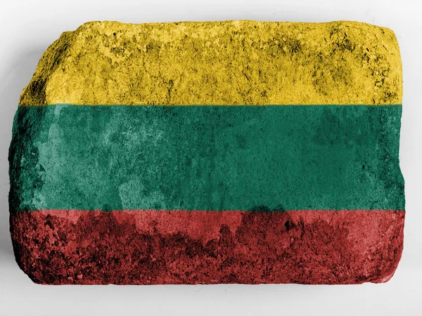 La bandera lituana — Foto de Stock
