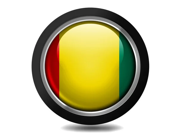 Bandeira da Guiné — Fotografia de Stock