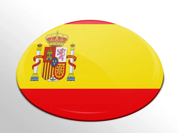 The Spanish flag — Stock Photo, Image
