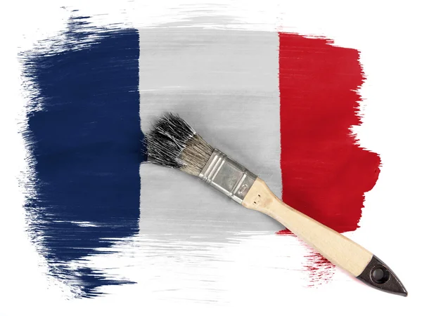 The French flag — Stock Photo, Image