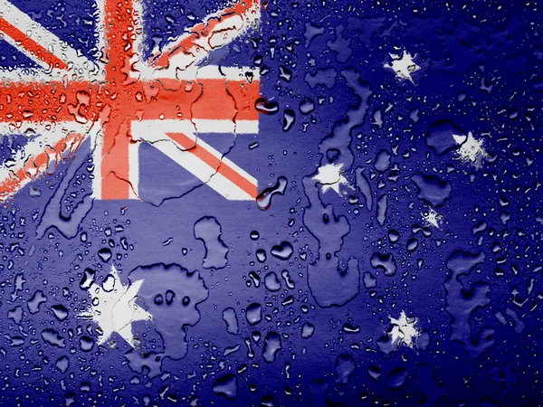 La bandera australiana —  Fotos de Stock