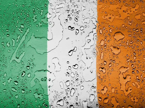 Le drapeau irlandais — Photo