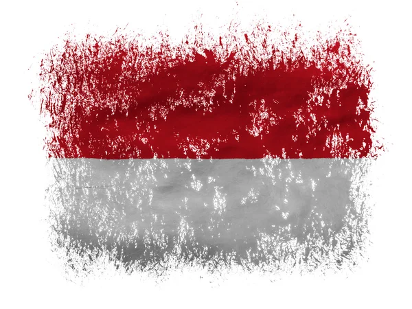 The Indonesian flag — Stock Photo, Image