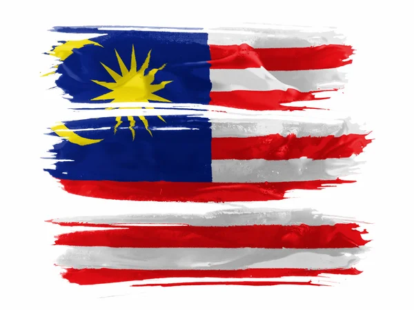 Flaggan malaysia — Stockfoto