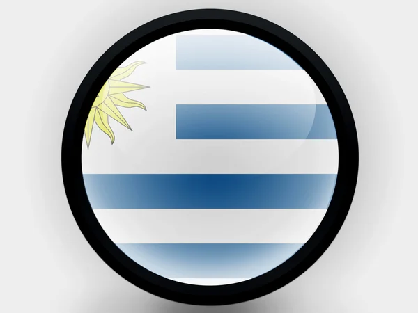 Uruguay flagga — Stockfoto