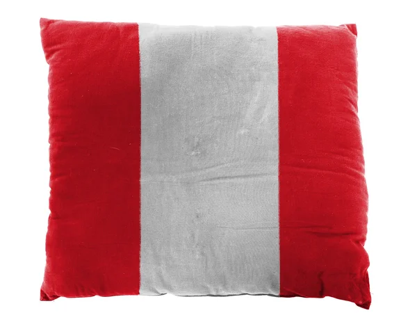 Die peru-flagge — Stockfoto