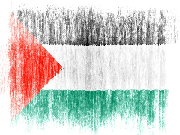 The Palestinian flag — Stock Photo, Image