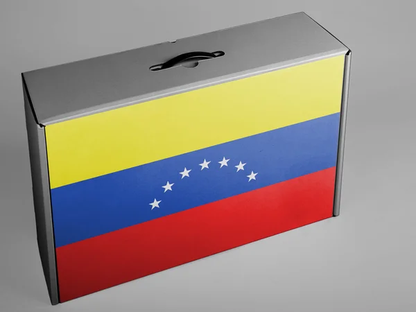 Die venezuelanische Flagge — Stockfoto