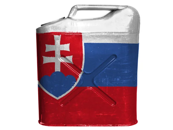 Drapelul Slovaciei — Fotografie, imagine de stoc
