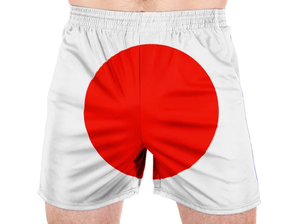 Die japanische Flagge — Stockfoto