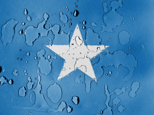 De vlag van Somalië — Stockfoto