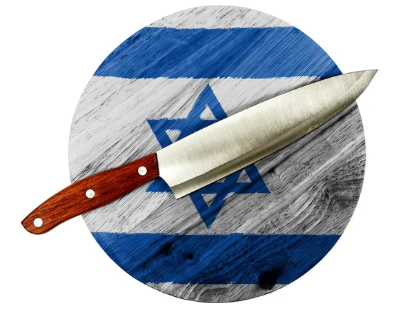 La bandera israelí — Foto de Stock