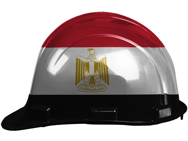 Egipskie flagi — Zdjęcie stockowe