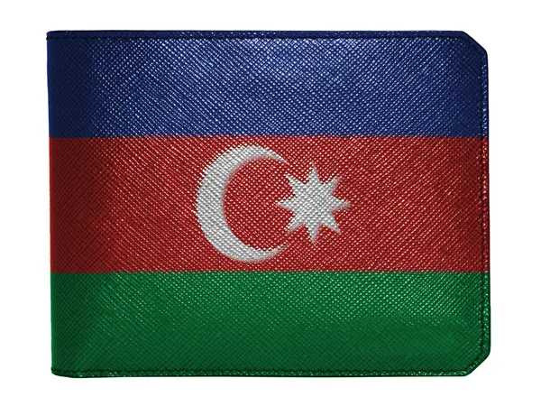 The Azerbaijani flag — Stock Photo, Image