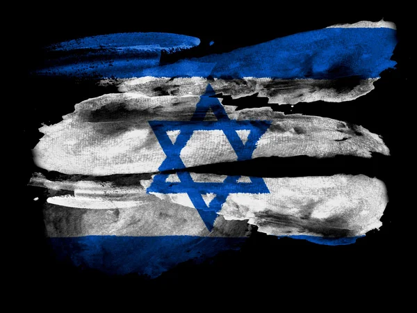 Az izraeli zászló — Stock Fotó
