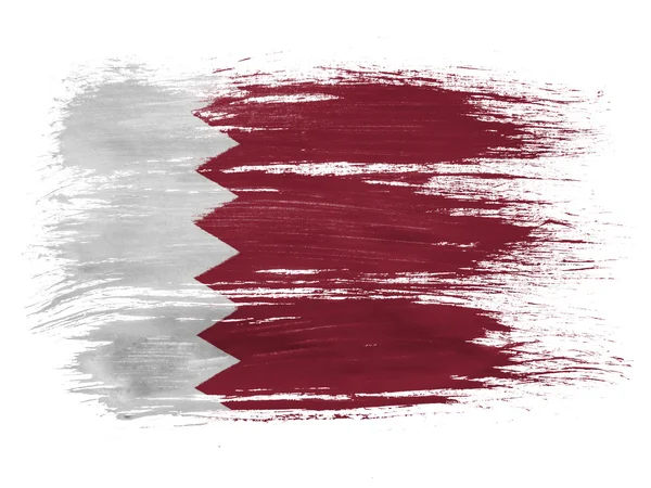 La bandera de Qatar —  Fotos de Stock