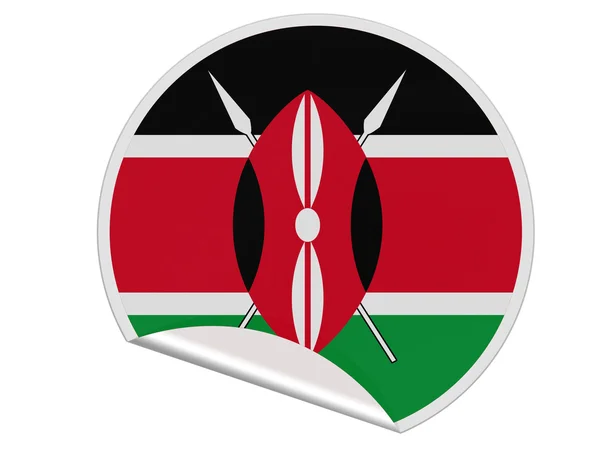 Σημαία της Κένυας — Φωτογραφία Αρχείου