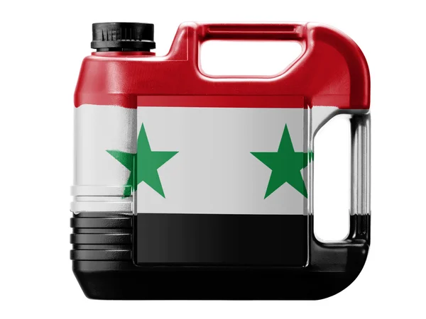 De vlag van Syrië — Stockfoto