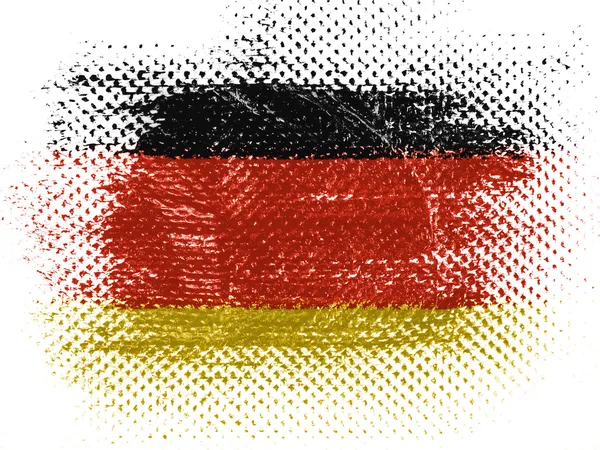 The German flag — Stock Photo, Image