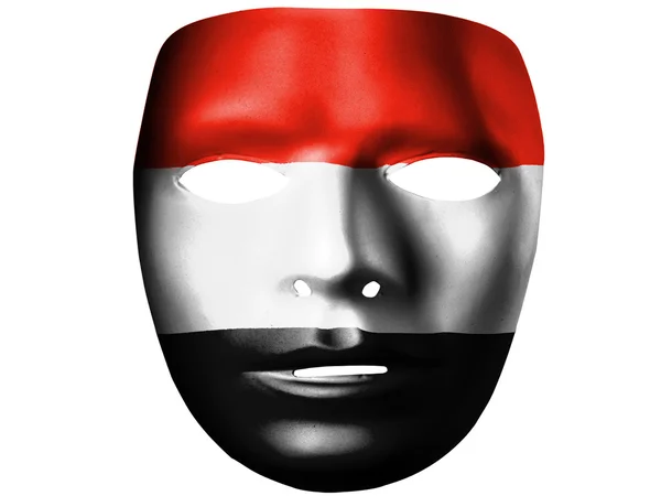 The Yemeni flag — Stock Photo, Image