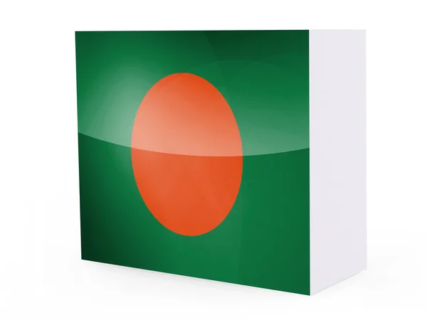 La bandiera del bangladesh — Foto Stock