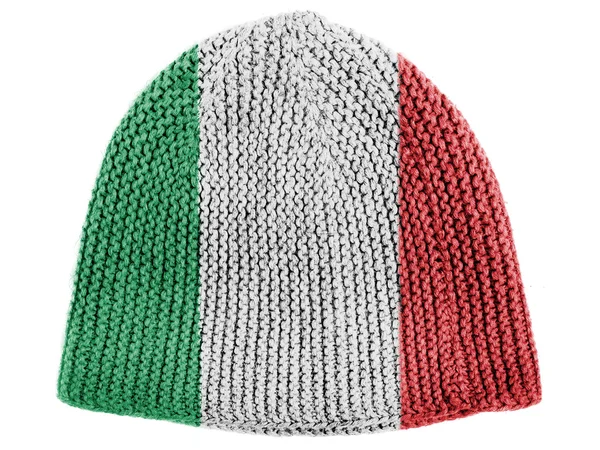 Italská vlajka — Stock fotografie