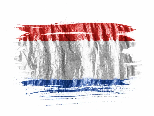 De vlag van Nederland — Stockfoto