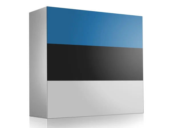 The Estonian flag — Stock Photo, Image