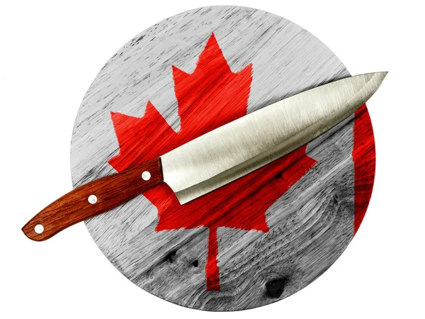 The Canadian flag — Stock Photo, Image