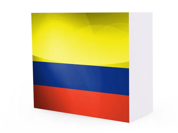 Bandeira colombiana — Fotografia de Stock
